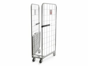 2-seitiger A-Rahmen Compactainer Rollbehälter gefaltet