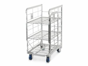 high backload Dairytainer with 3 shelfes