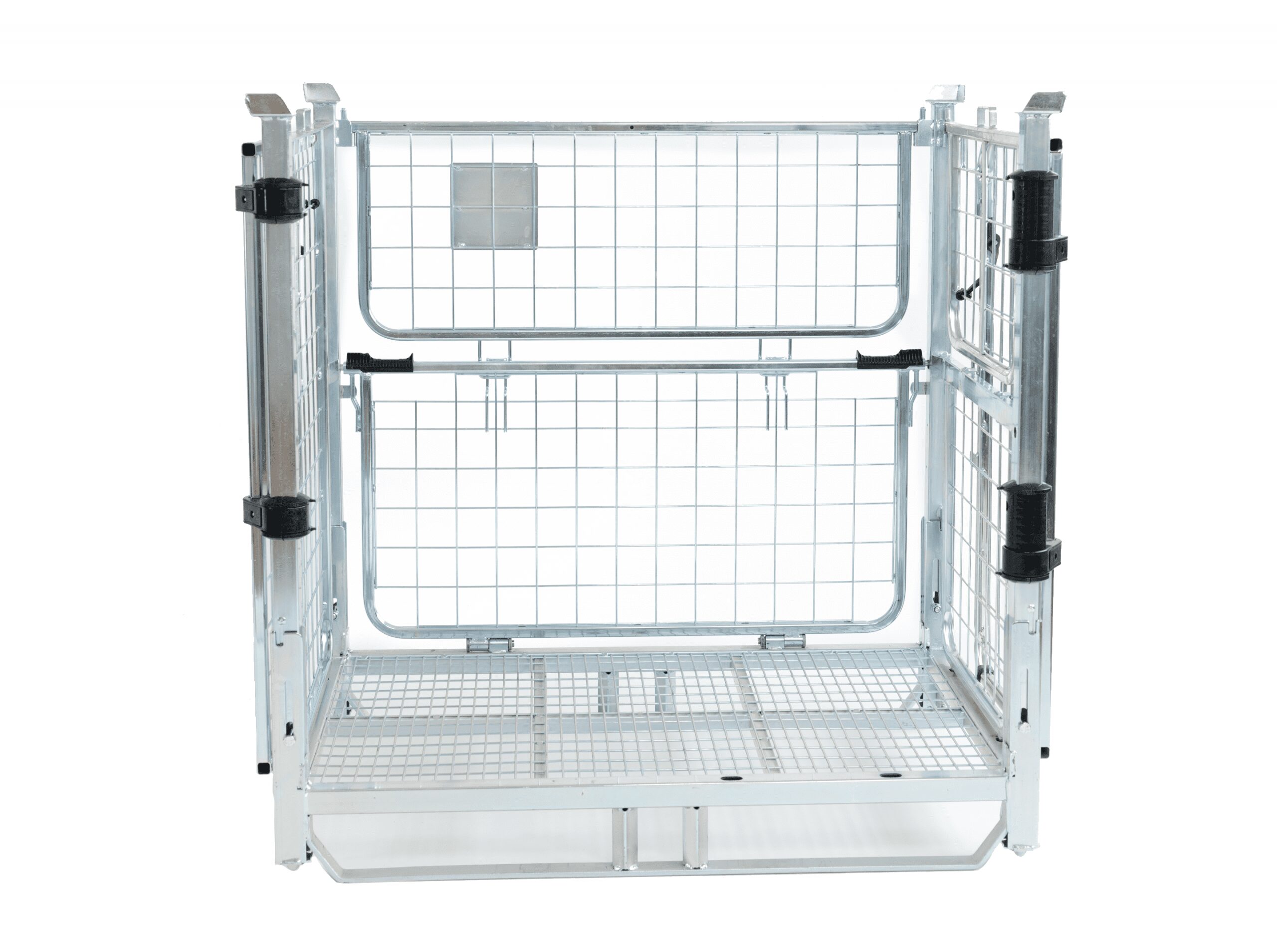 Die SmartCube Gitterbox eignet sich sehr gut für den Transport von stehenden Artikeln