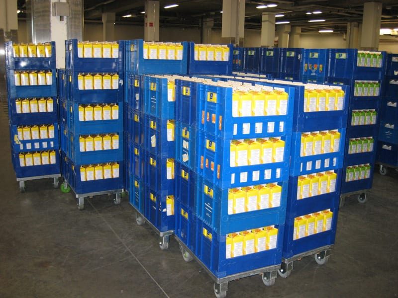 Dairy Dolly order picking