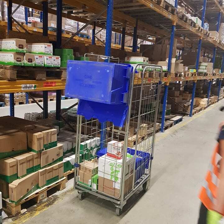 Roll container use reduce the total cost of ownership at Rossmann in Czech Republic