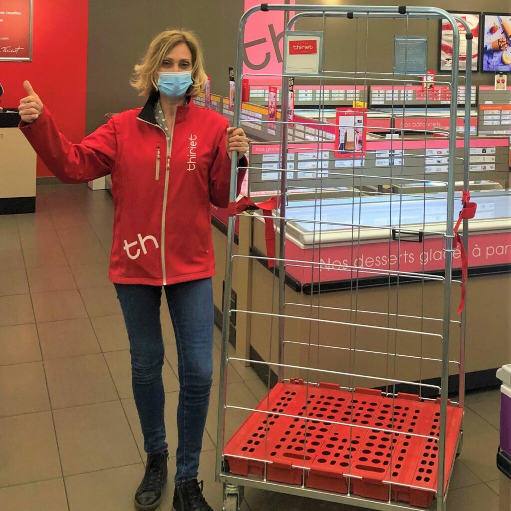 Maison Thiriet choses K.Hartwall to renew its roll cage fleet with Foldia