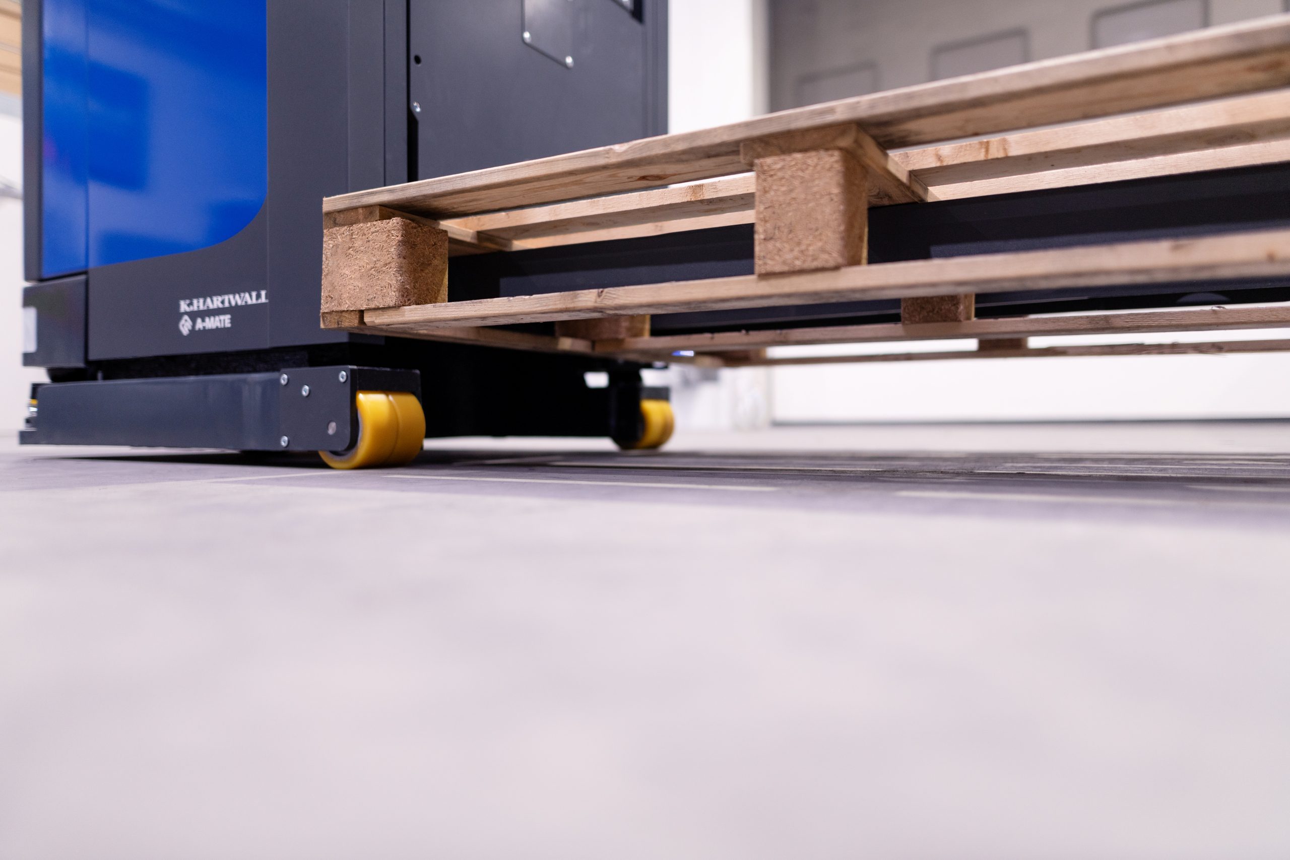 Der Gegenwichts-FTS A-Mate Counter ist mit freitragenden Gabeln und Gegengewicht ausgestattet