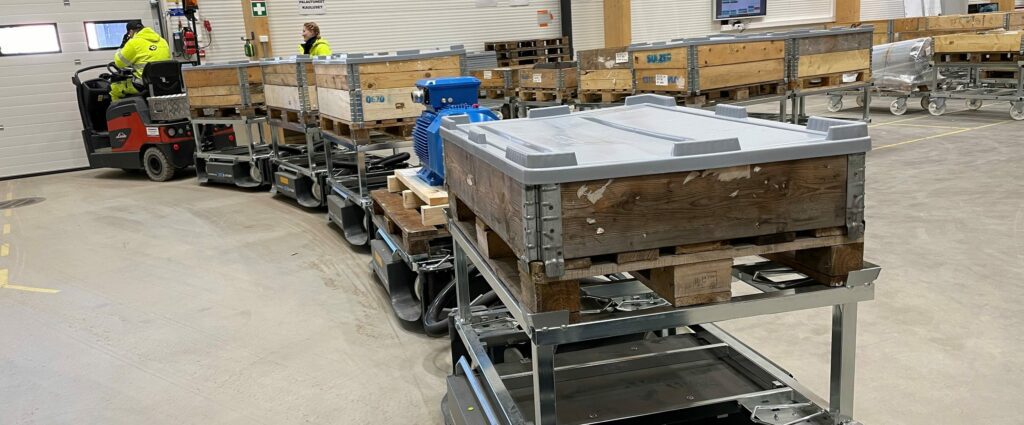 LiftLiner in successful use at Sulzer HUB logistics