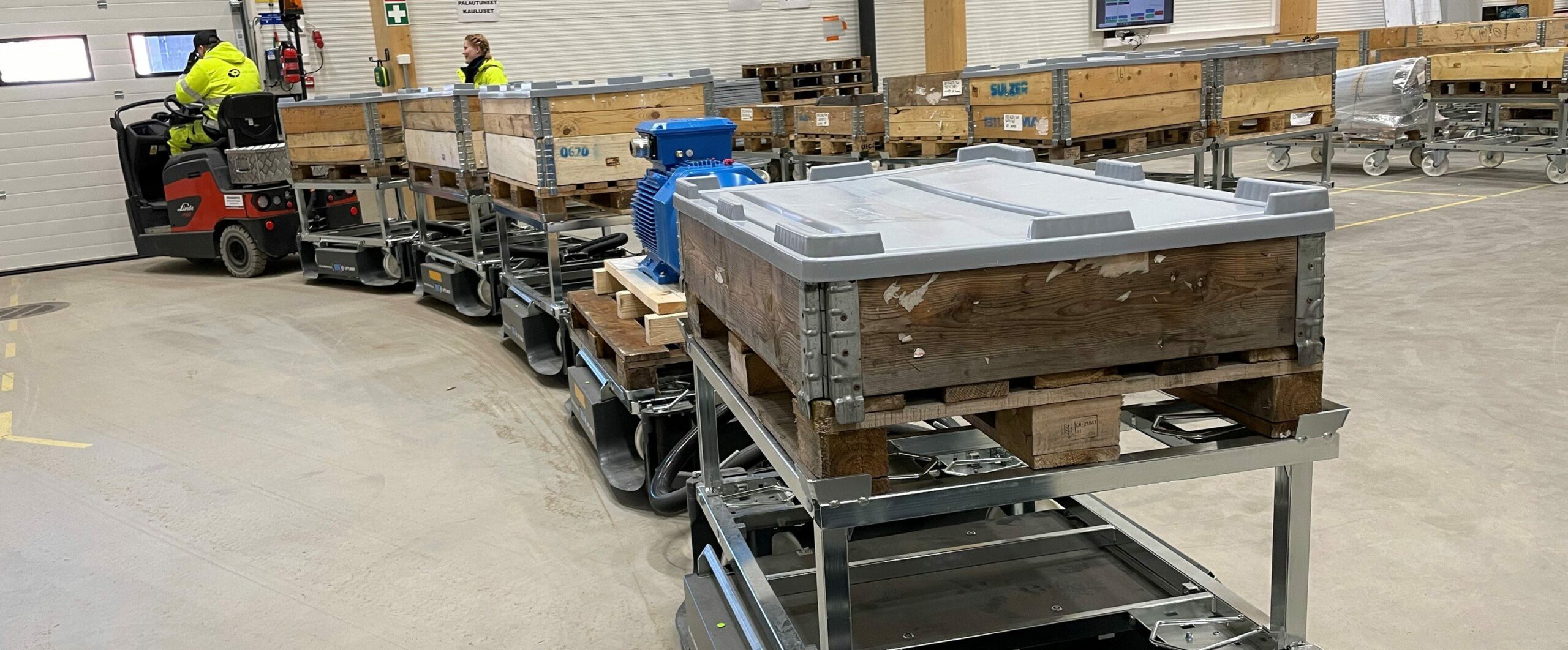 LiftLiner in successful use at Sulzer HUB logistics