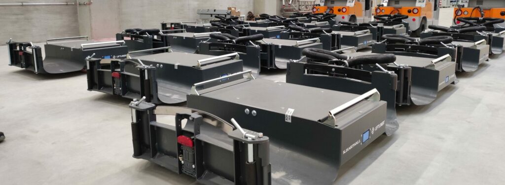 LiftLiner tugger train Deutche Bahn Cottbus