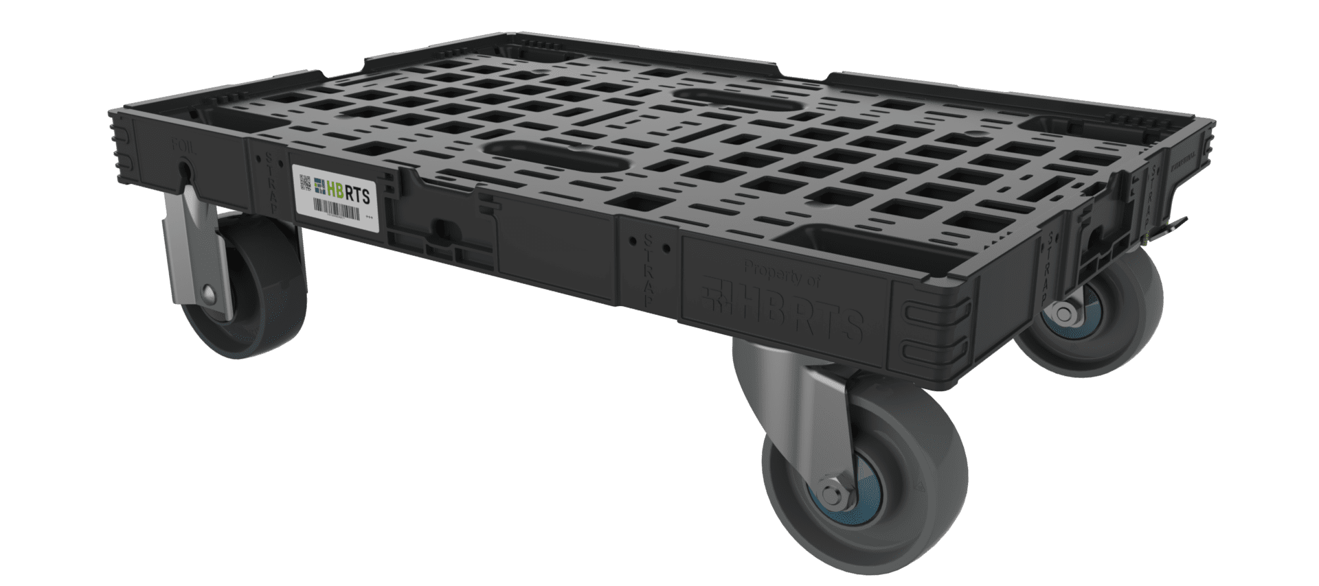 Die neue Generation des Plastikbodenrollers "Euro Bodenroller" in der Größe 400 x 600 mm