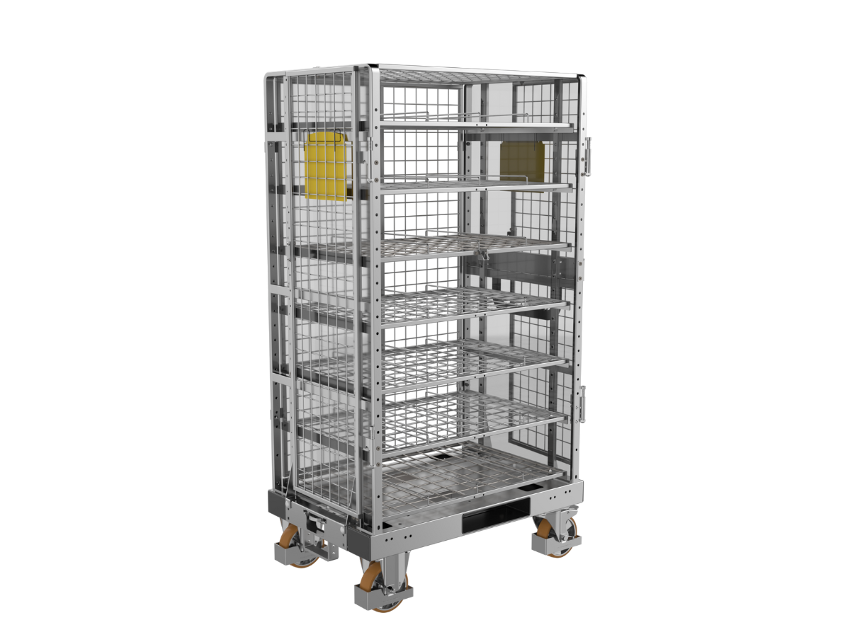 Cash transport wagon