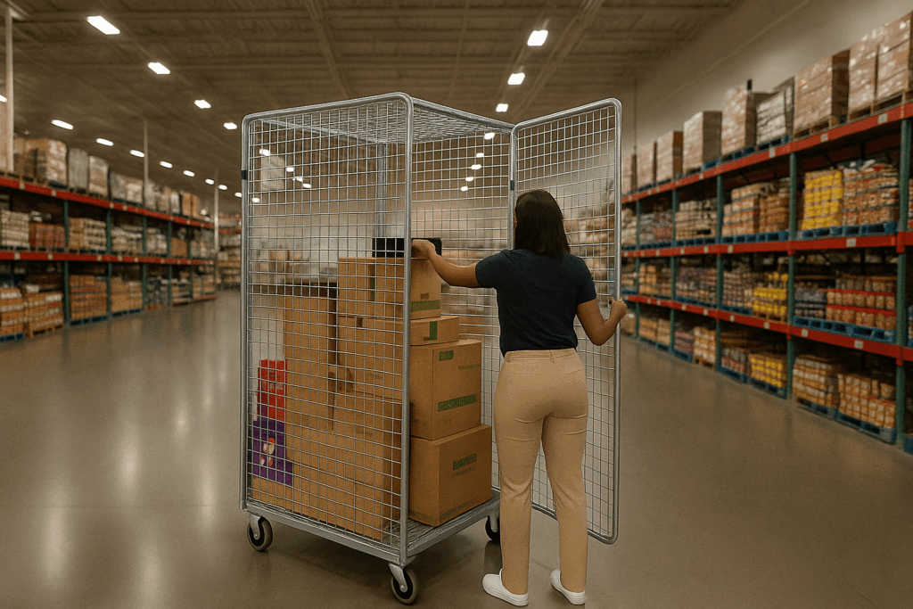 Security compactainer - roll container